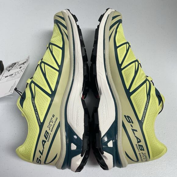 Salomon XT-6 Sunny Lime L47445200 Size 12 Men Women Trail Running Hiking Green main image 5